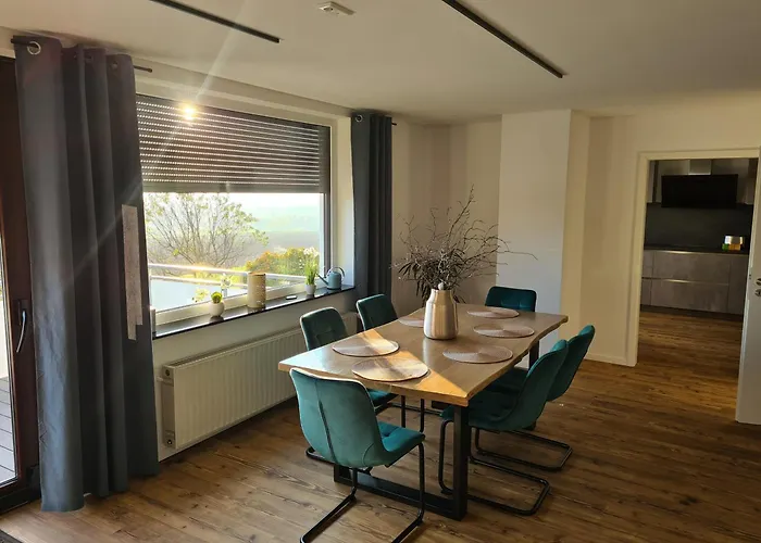 公寓 Moderne Mit Aussicht 巴特恩豪森